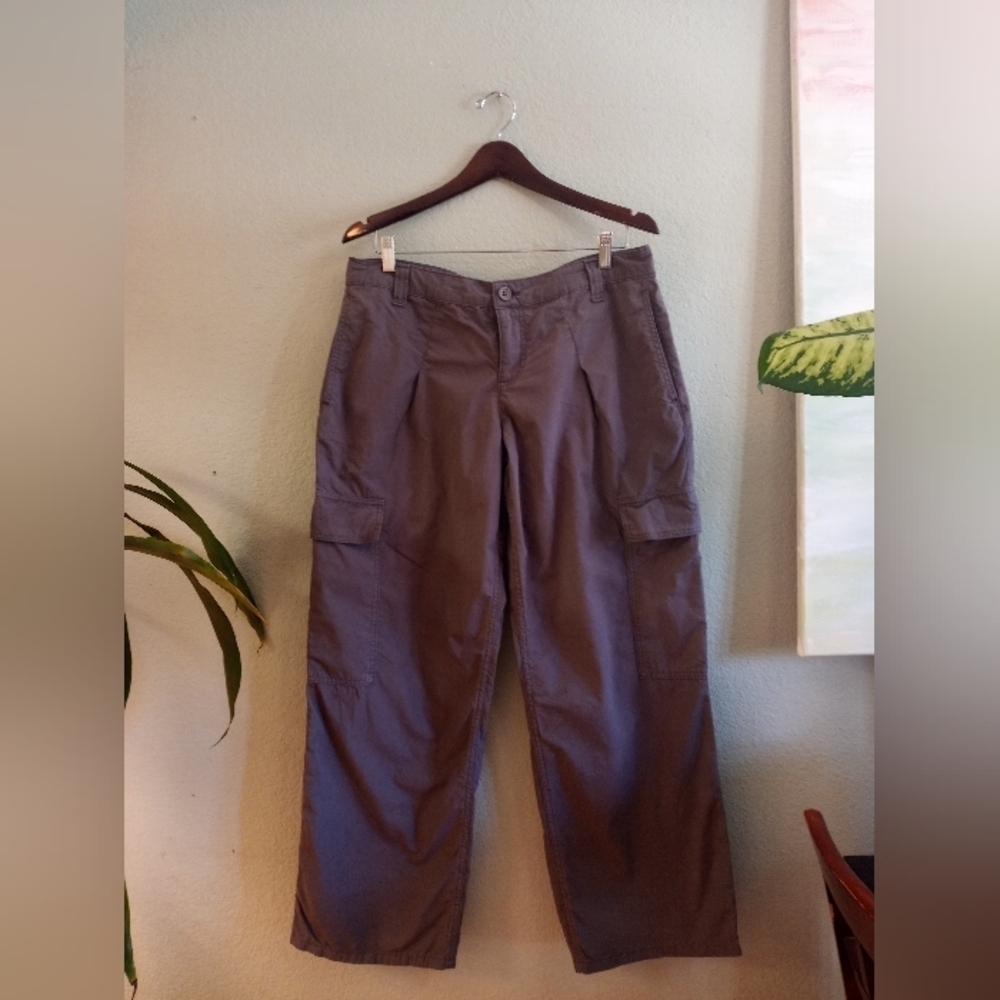 Asos Low Rise Wide Leg Baggy Oversized Slouchy Comfy Skater Casual Cargo Pant